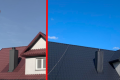 Kompleksowe malowanie dachu, rynien oraz elewacji (CAY LSK)